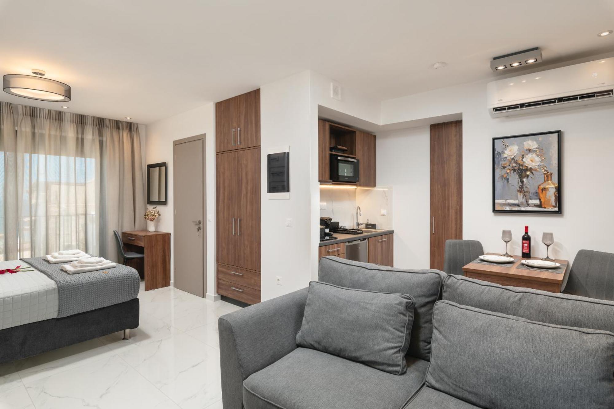 The Sandgate Elegant Studio, Chania Seaside Leilighet