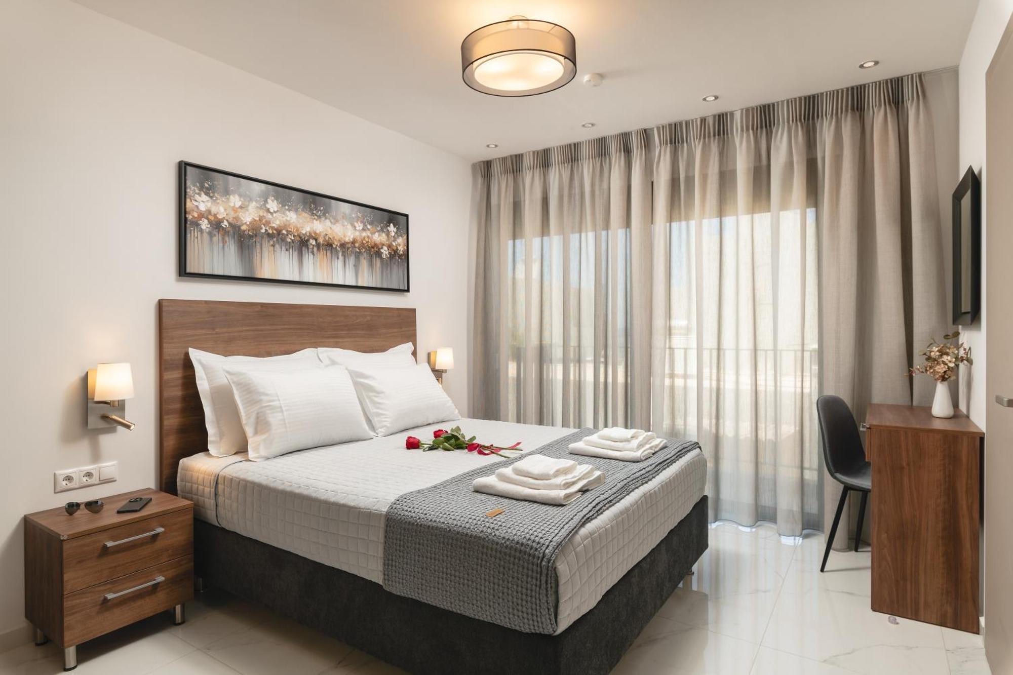 Leilighet The Sandgate Elegant Studio, Chania Seaside *