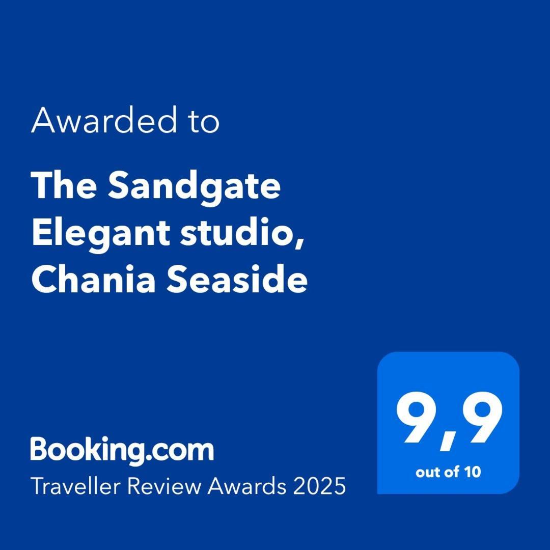 The Sandgate Elegant Studio, Chania Seaside La Canée